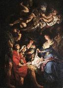 RUBENS, Pieter Pauwel Adoration of the Shepherds af oil painting artist